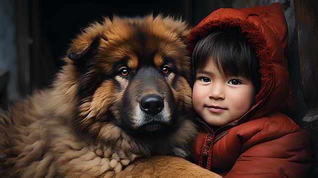 Tibetský mastif jako součást rodiny: Jak se chová v domácím prostředí